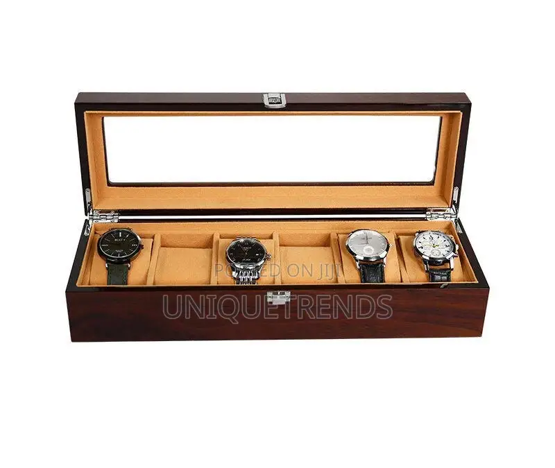6 Slots Watch Box