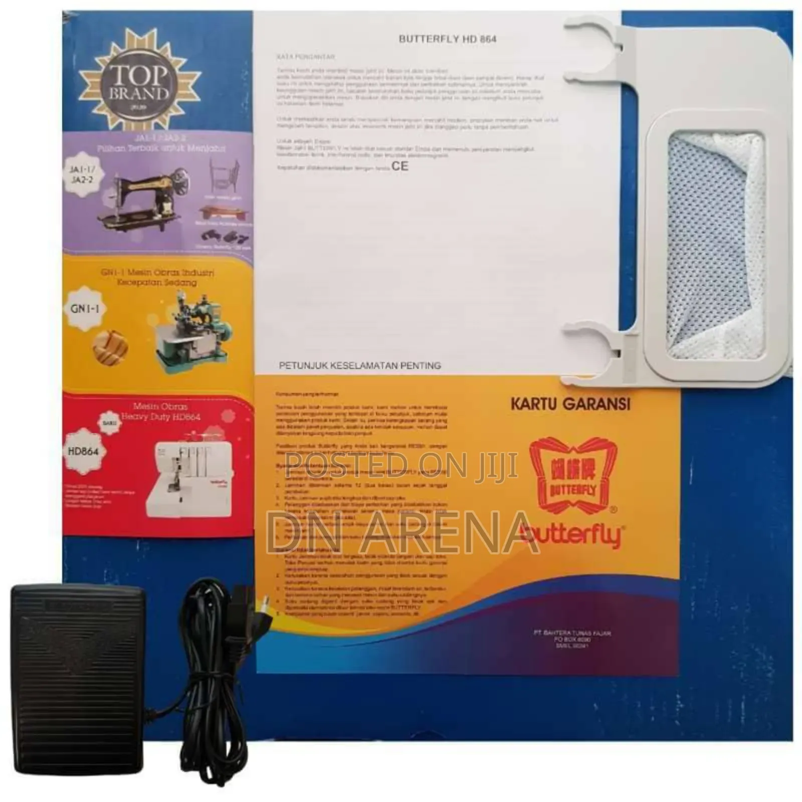 Butterfly Heavy Duty Multifunctional Overclocksewingmachine