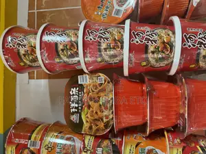 Asian Cup and Sachet Noodles