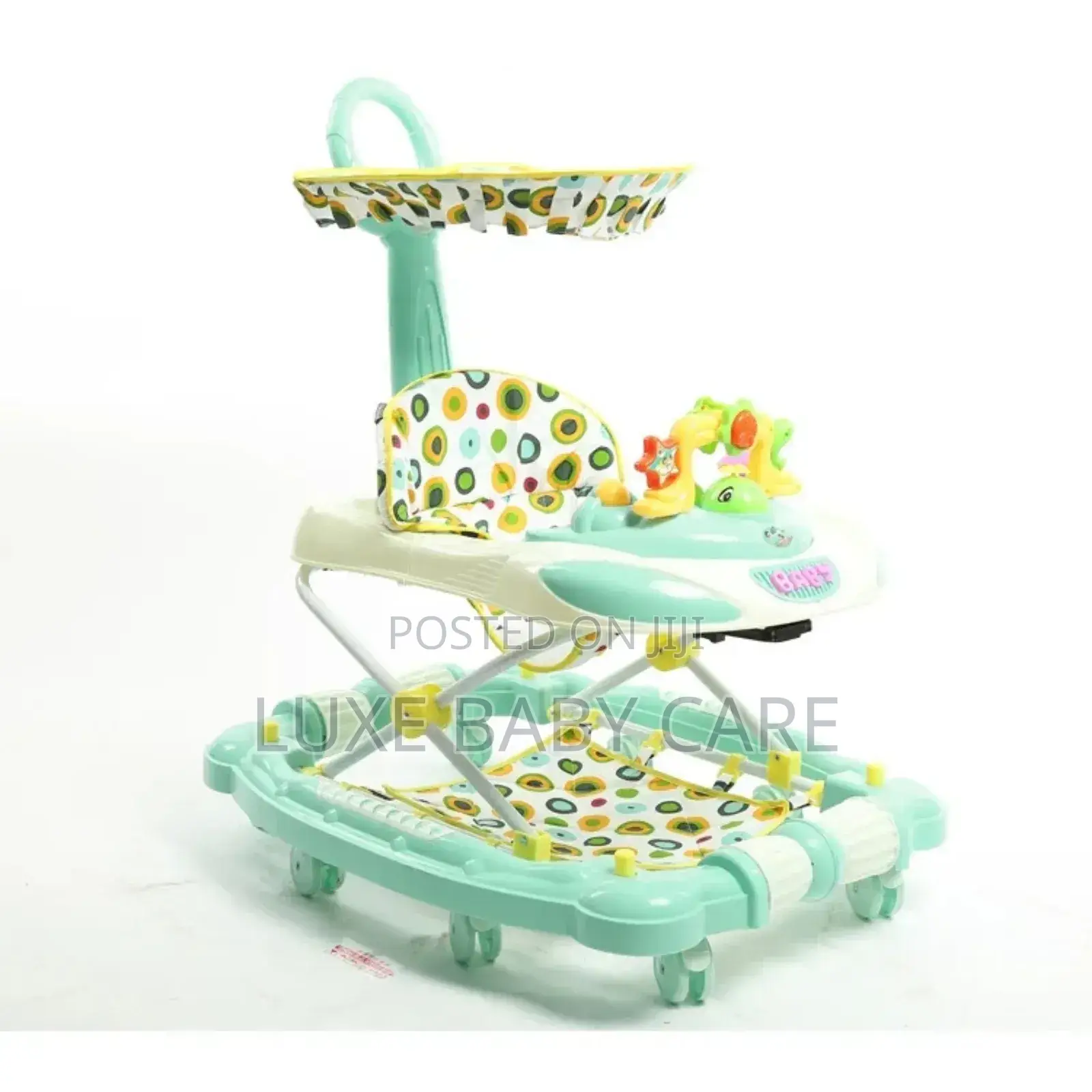 4 in 1 Baby Walker, With Removable Footrest, Feeding Tray