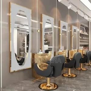 Led Full Body Wall Mount Mirror for Barbering Saloon