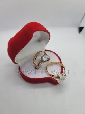 3 Piece Titanium Steel Wedding Rings