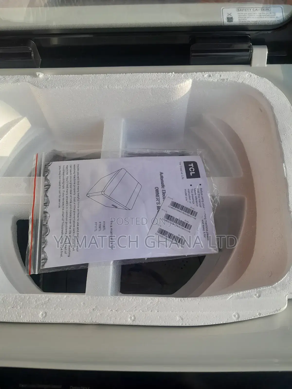 Tcl 11kg Top-load Fully Automatic Washing Machine