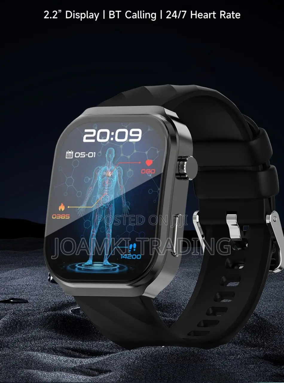 Medical Grade Smart Watch, Bt Call, Health Care, Ios/Android