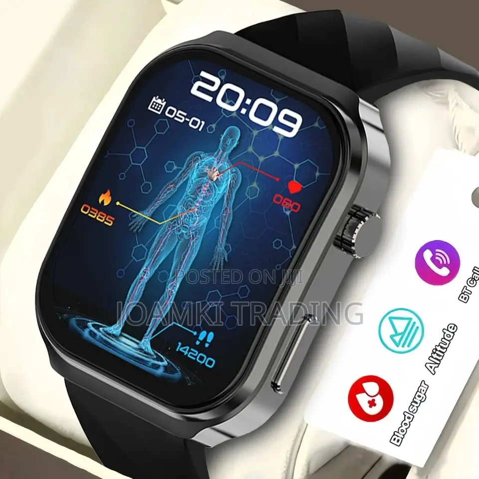 Medical Grade Smart Watch, Bt Call, Health Care, Ios/Android