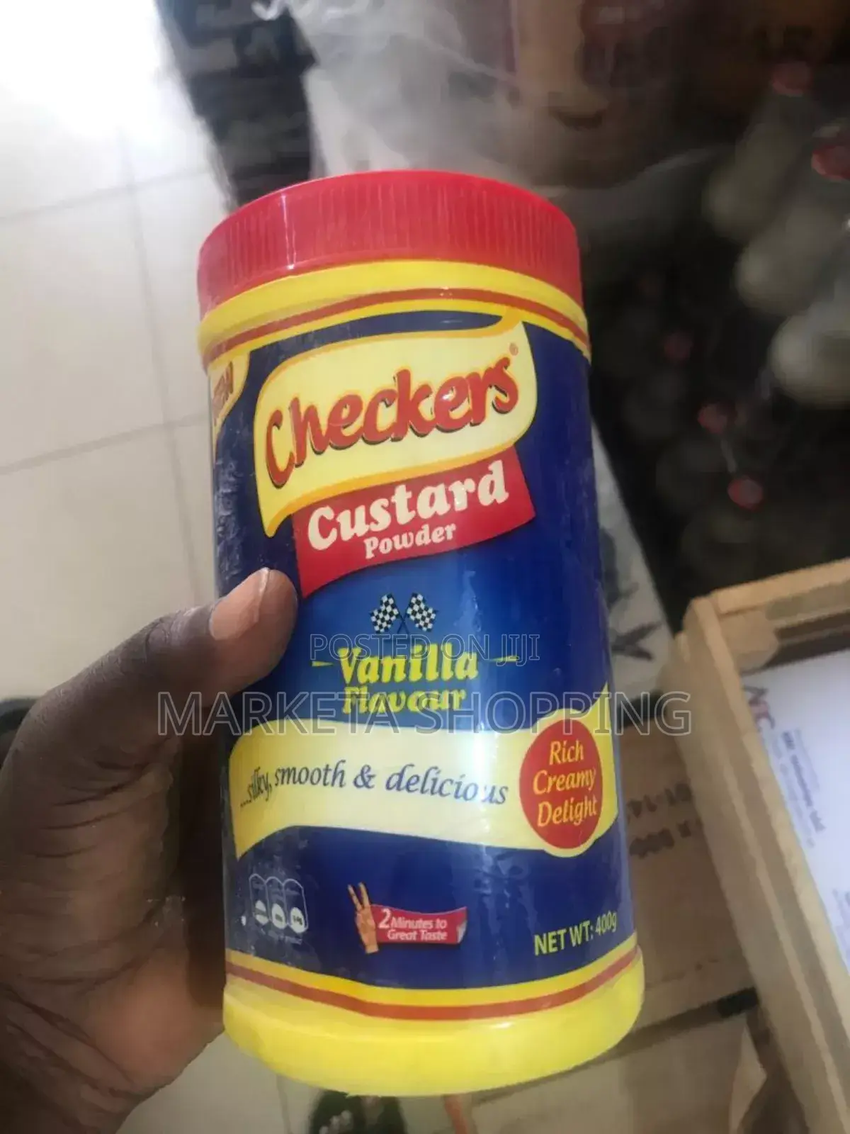 Checkers Custard Powder Vanilla Flavor (400g)