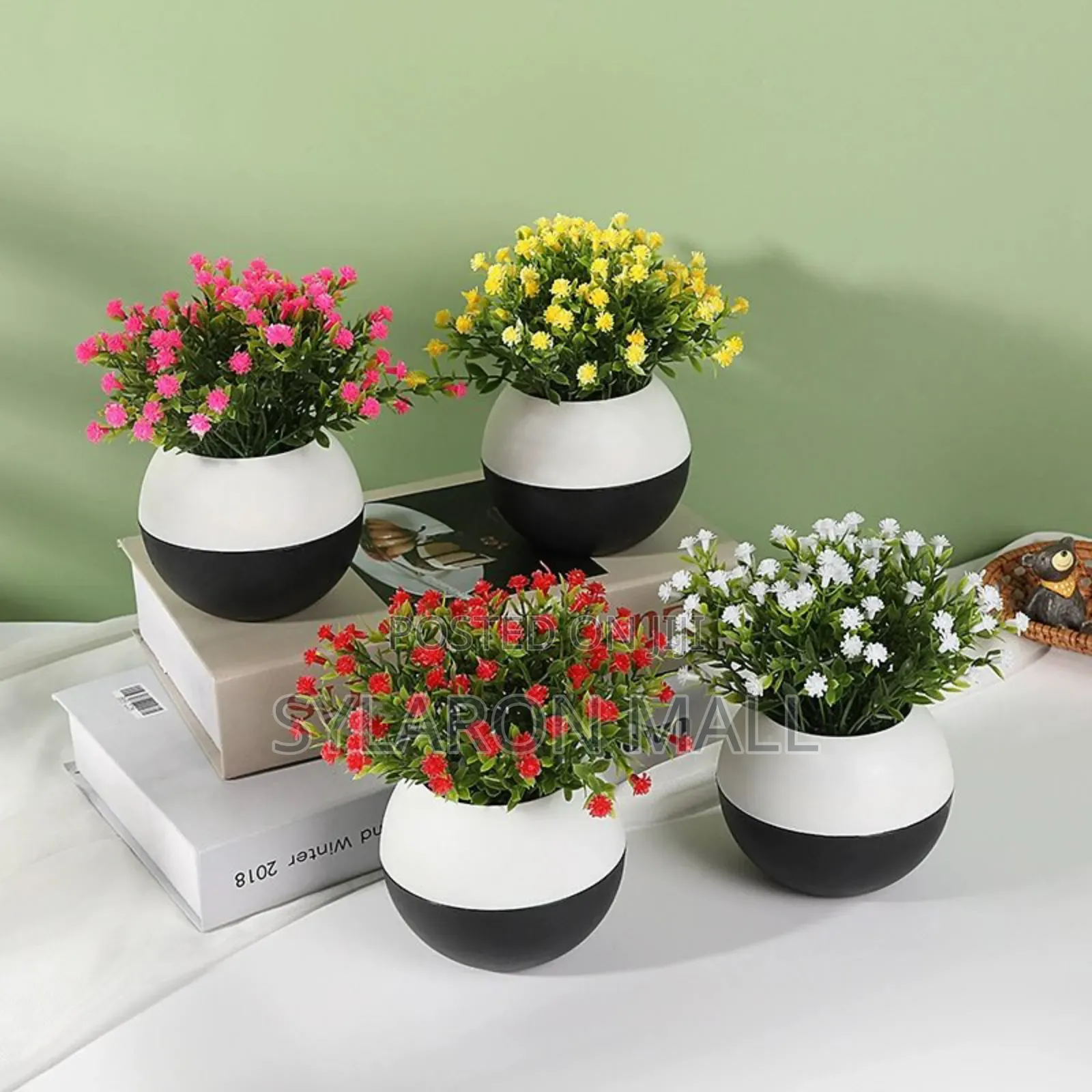 Artificial Flower Pot