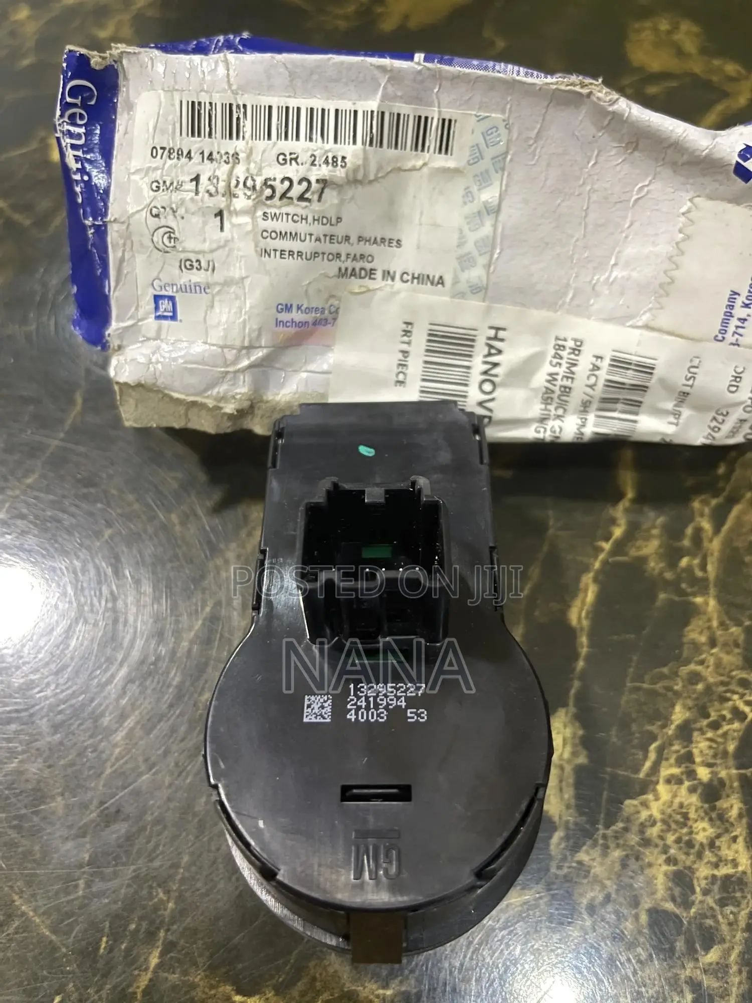 Headlight / Headlamp Switch (Chevrolet, Buick) 13295227