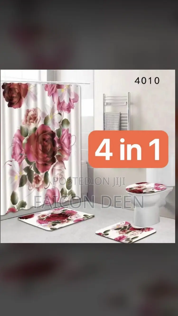Super Authentic 4 in Onebathroom Set Mats(In Diff Colors