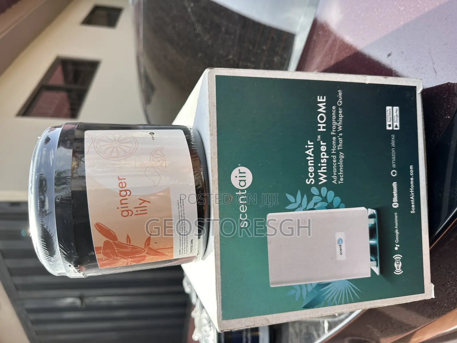 Scent Air Whisper Home Diffuser With Free Fragrance