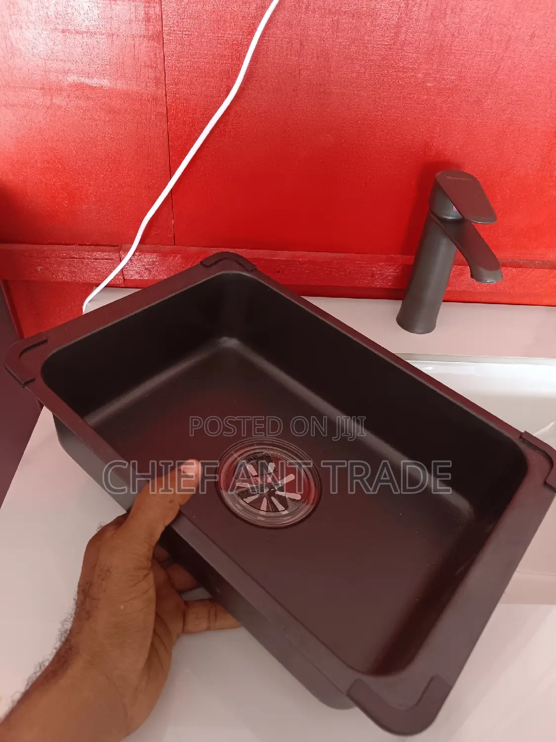 Mini Kitchen Sink - Black
