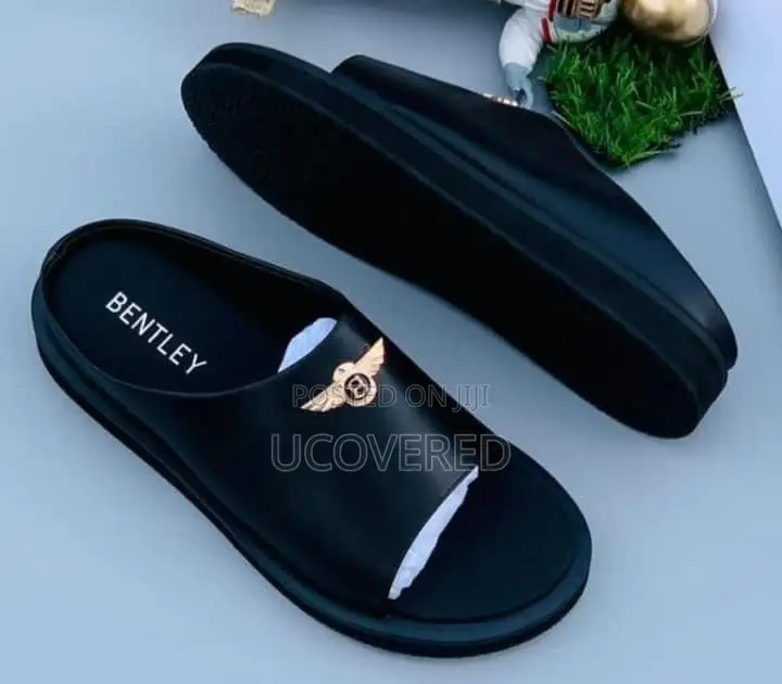 Bentley Real Leather Slippers