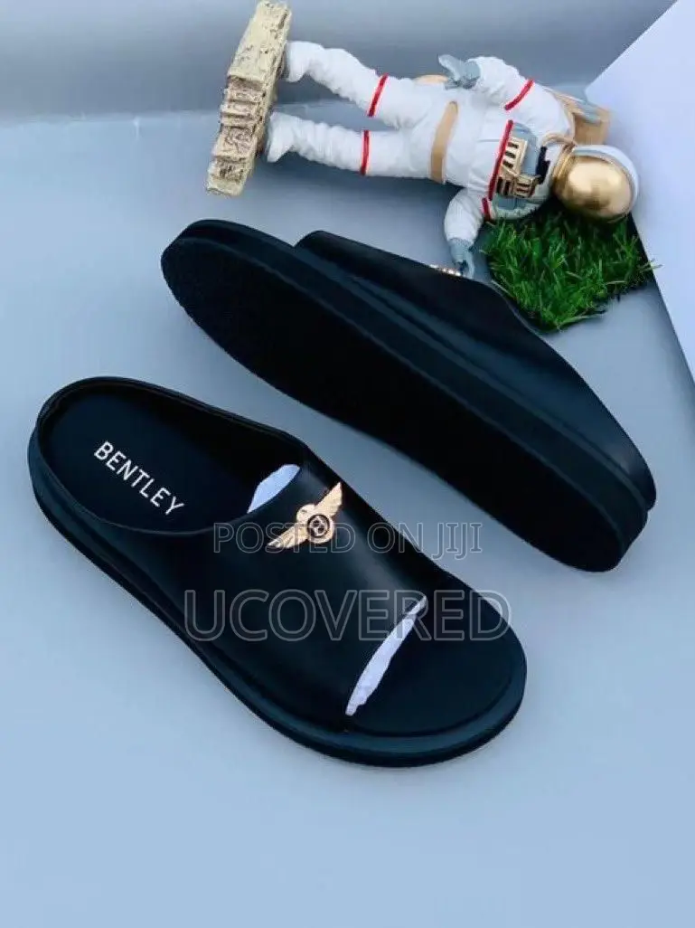 Bentley Real Leather Slippers