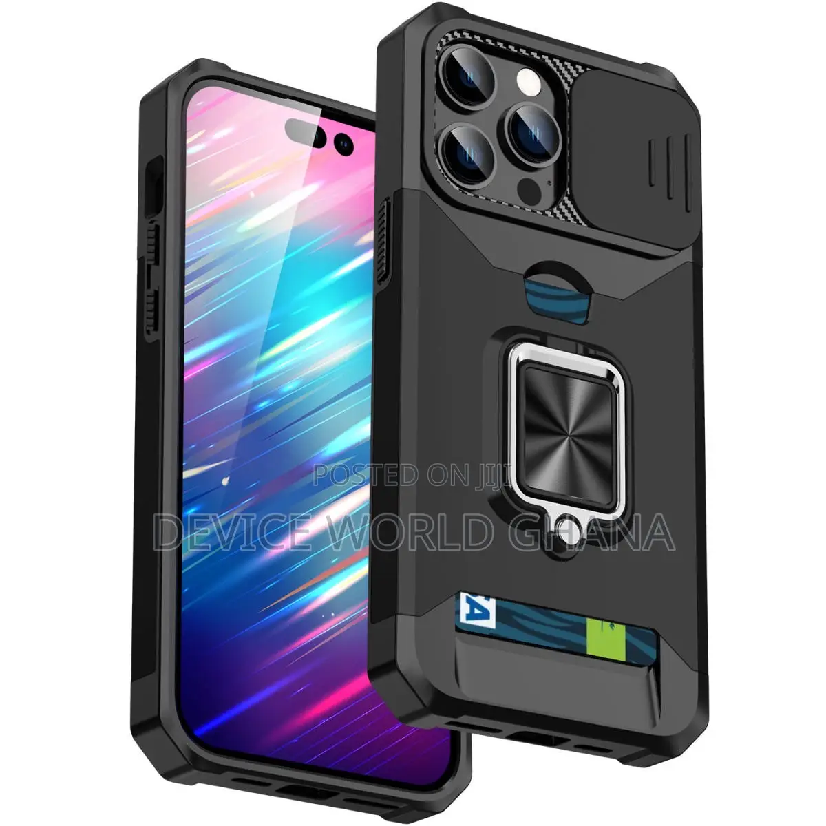 Qw Armor Protective Case for iPhone 17promax 17p 16pmax 16p 15pmax 14
