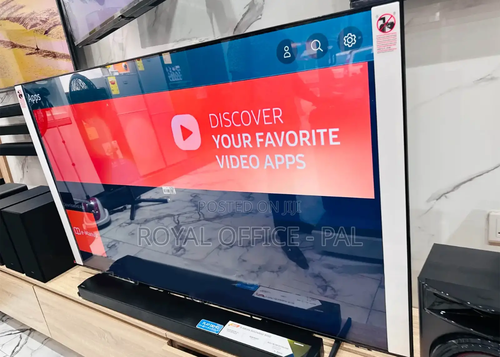 Gracious Samsung Digital Tuner Uhd Smart 65”Bu8000