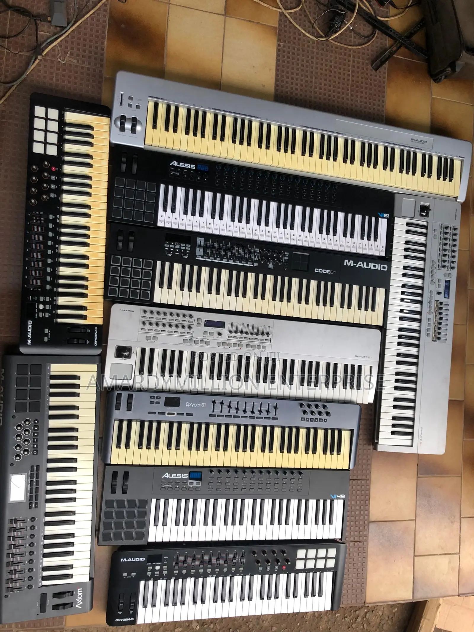 All Kinds of Midi Keyboards (Brand New and Slightly Used)