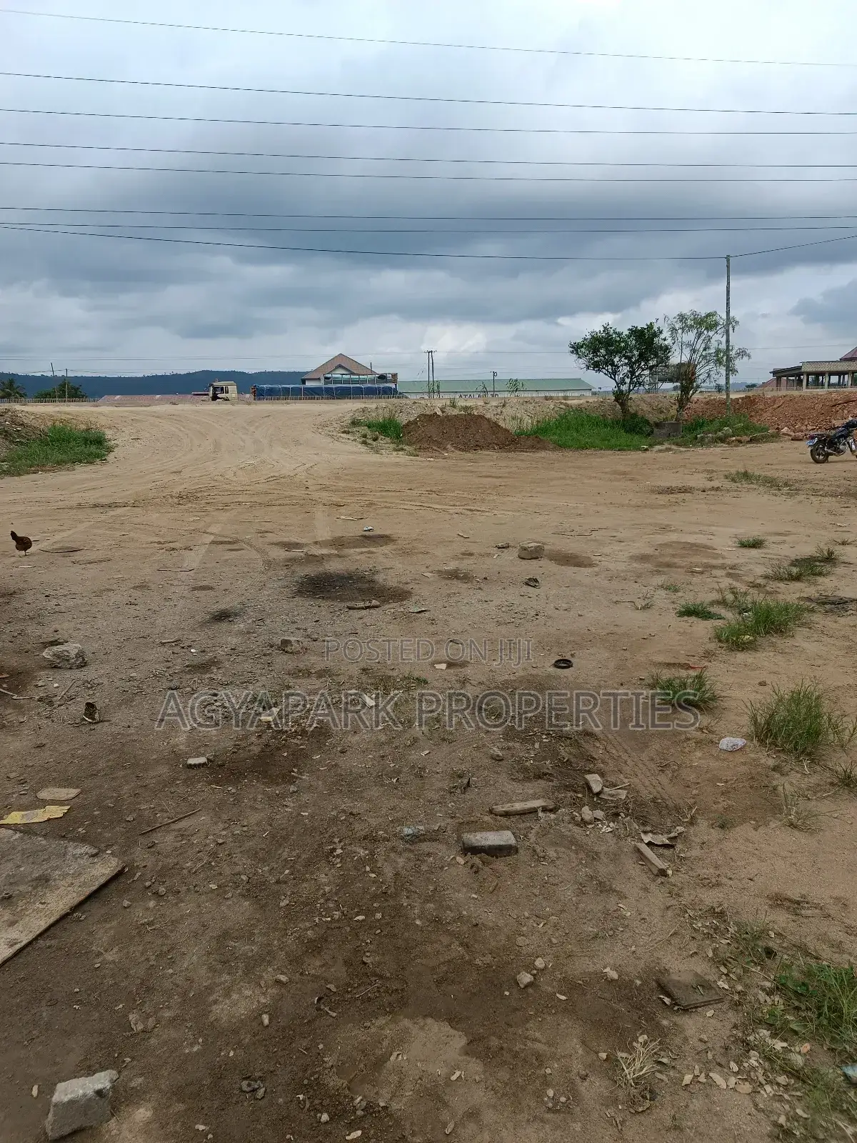 10 Plots of Title Land at Amasaman High Way ( Road Side)