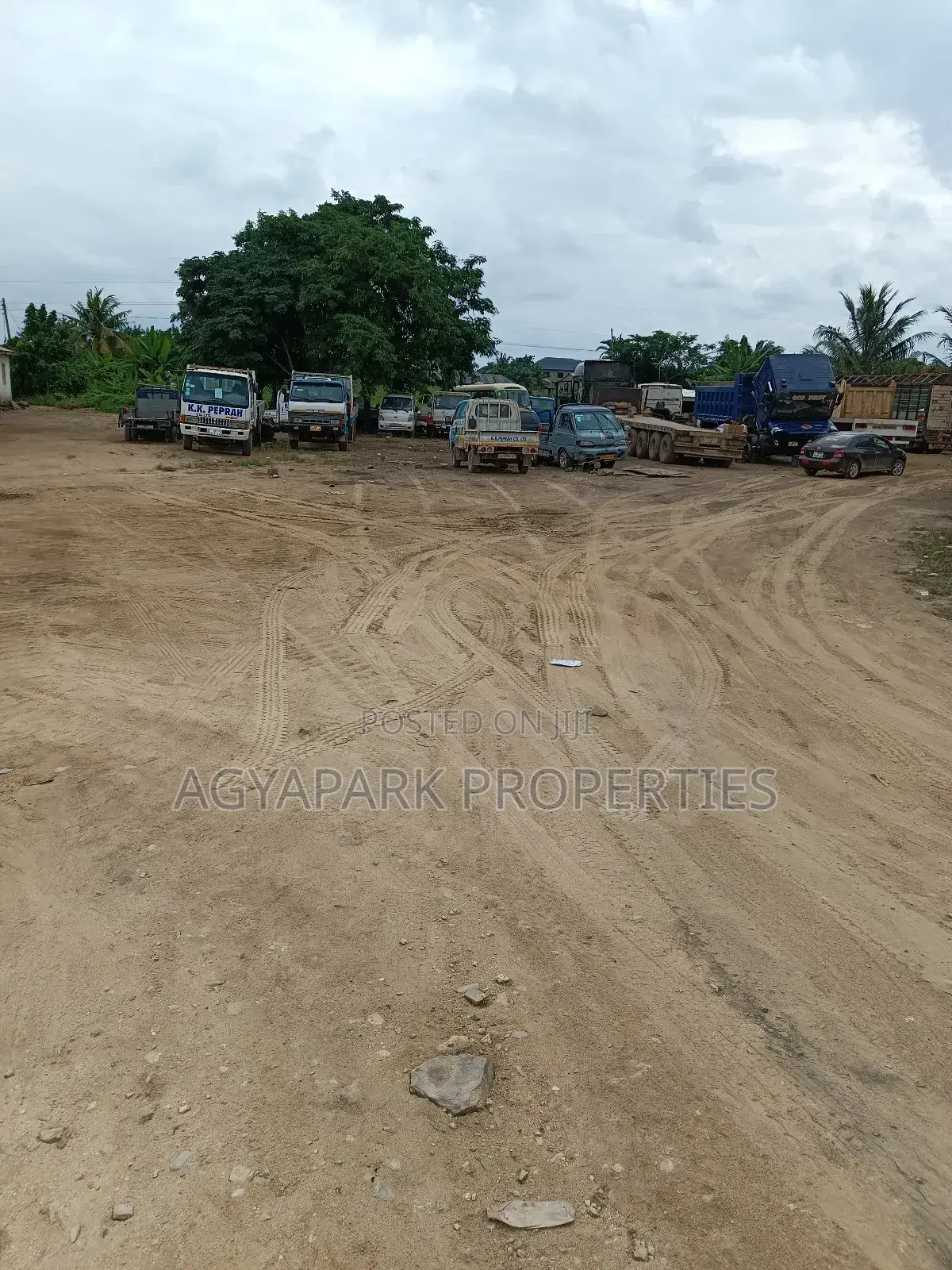 10 Plots of Title Land at Amasaman High Way ( Road Side)