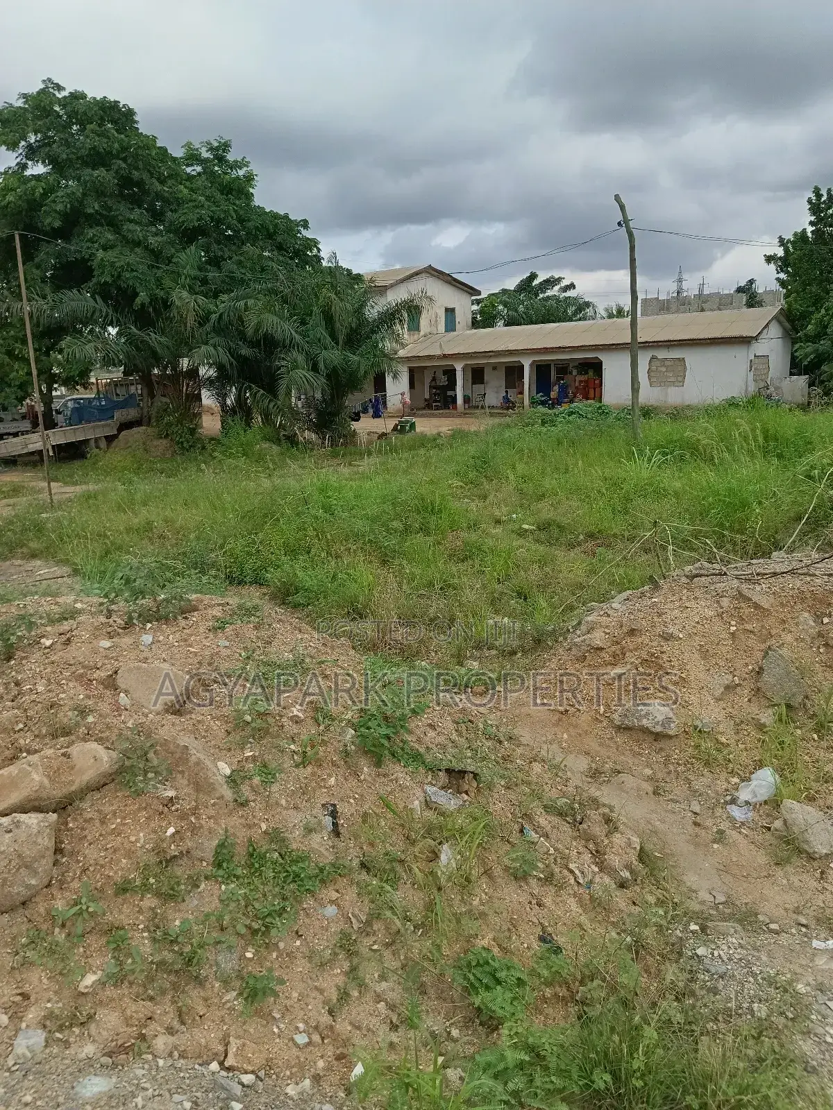 10 Plots of Title Land at Amasaman High Way ( Road Side)