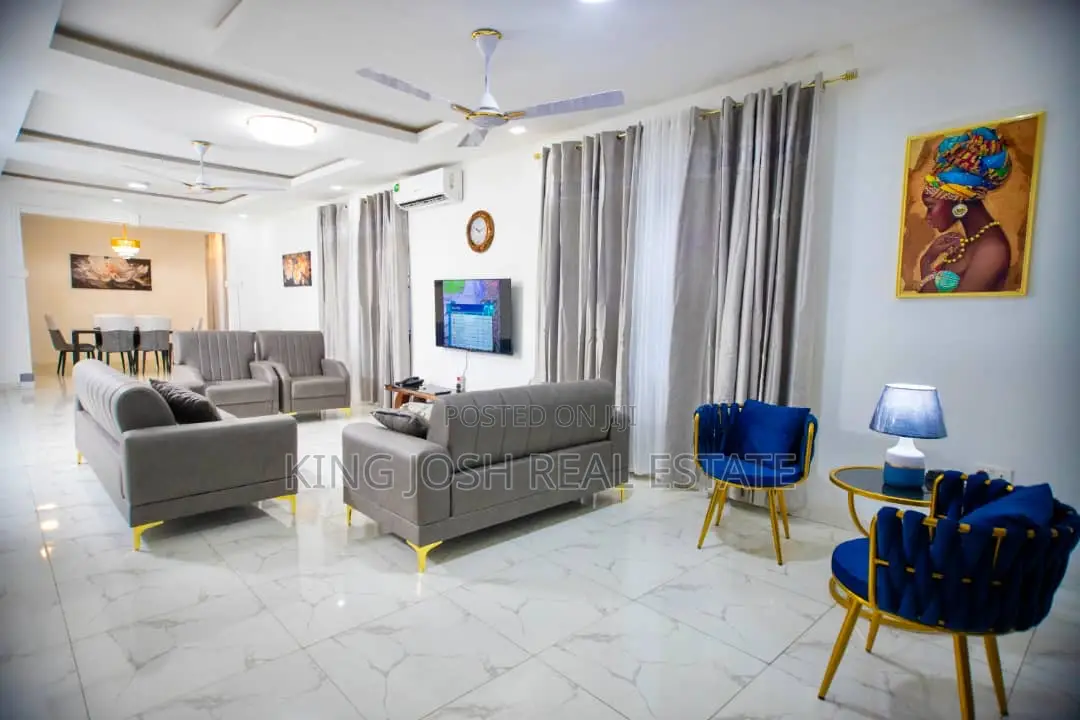 Fully Furnished 2 Bedroom House for Rent at Spintex