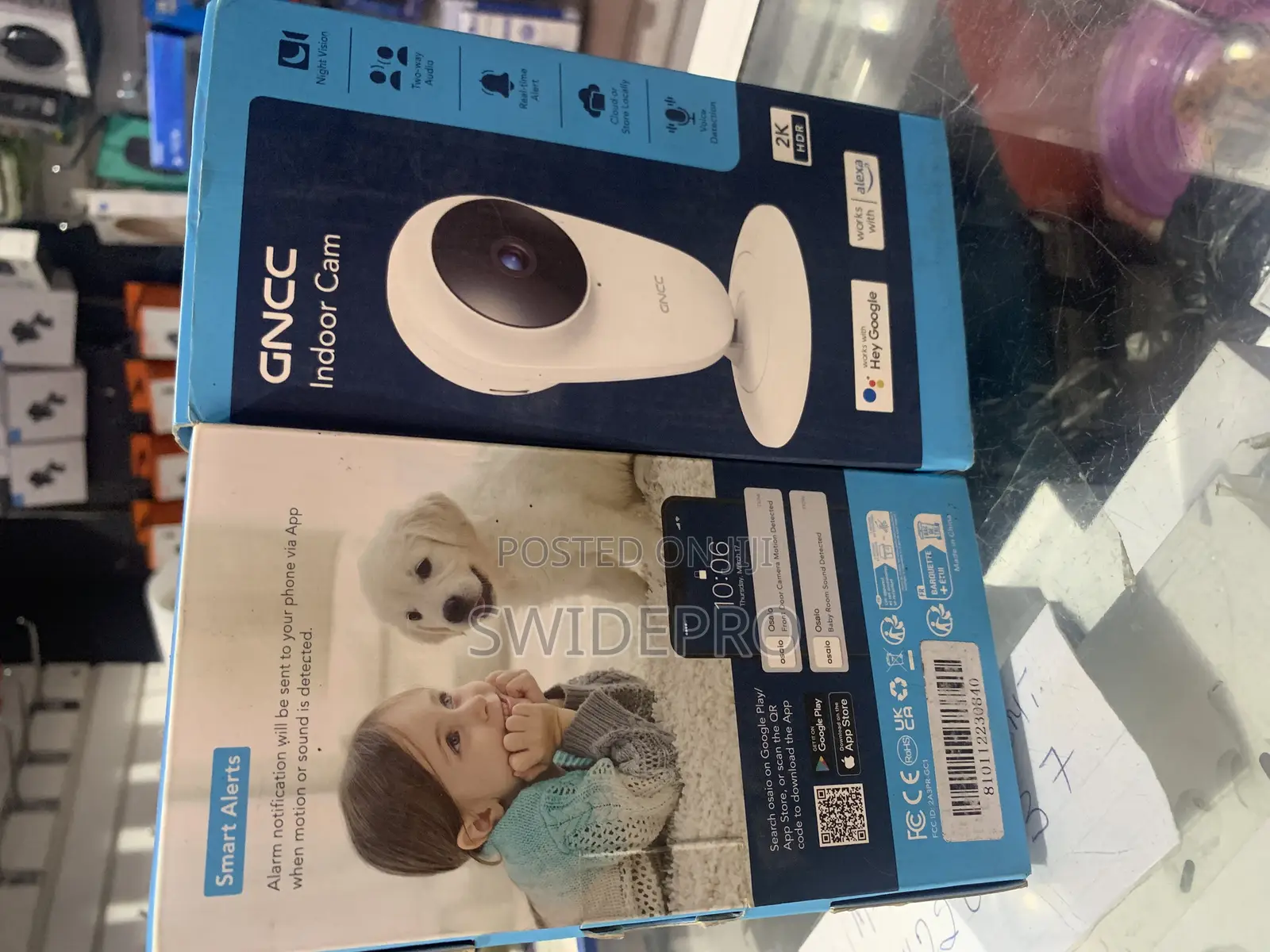 GNCC Indoor Camera CCTV Baby Monitor