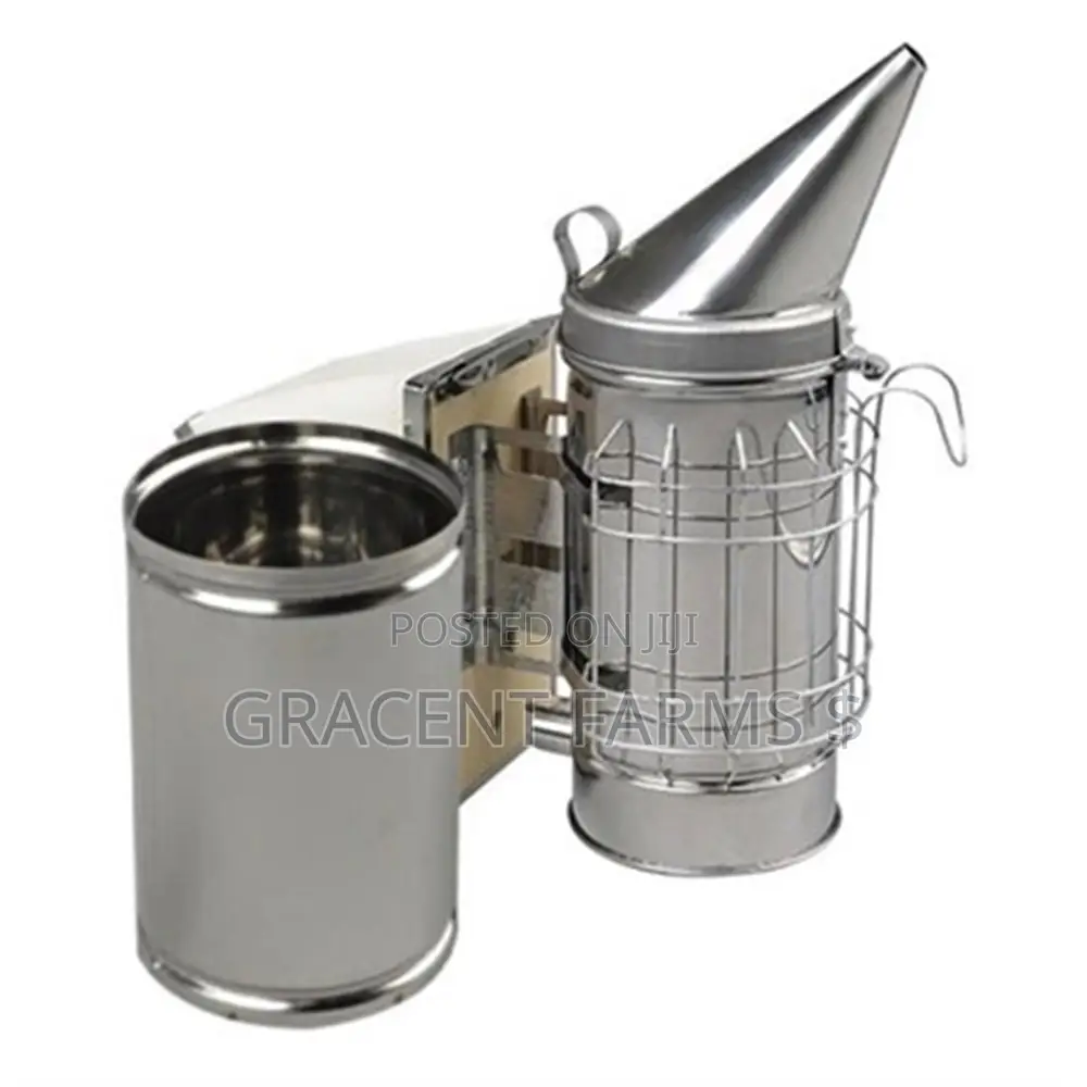 Turbo Chrome Smoker With Removable Bucket for Beekeeping