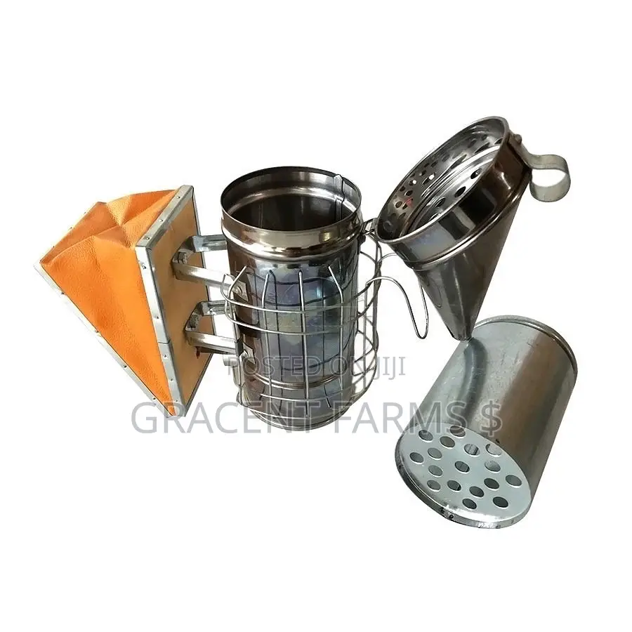 Turbo Chrome Smoker With Removable Bucket for Beekeeping