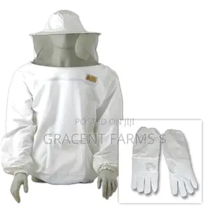 Photo - 1 Zipper Off-White Cowboy Beekeepers' Jacket - Size XL