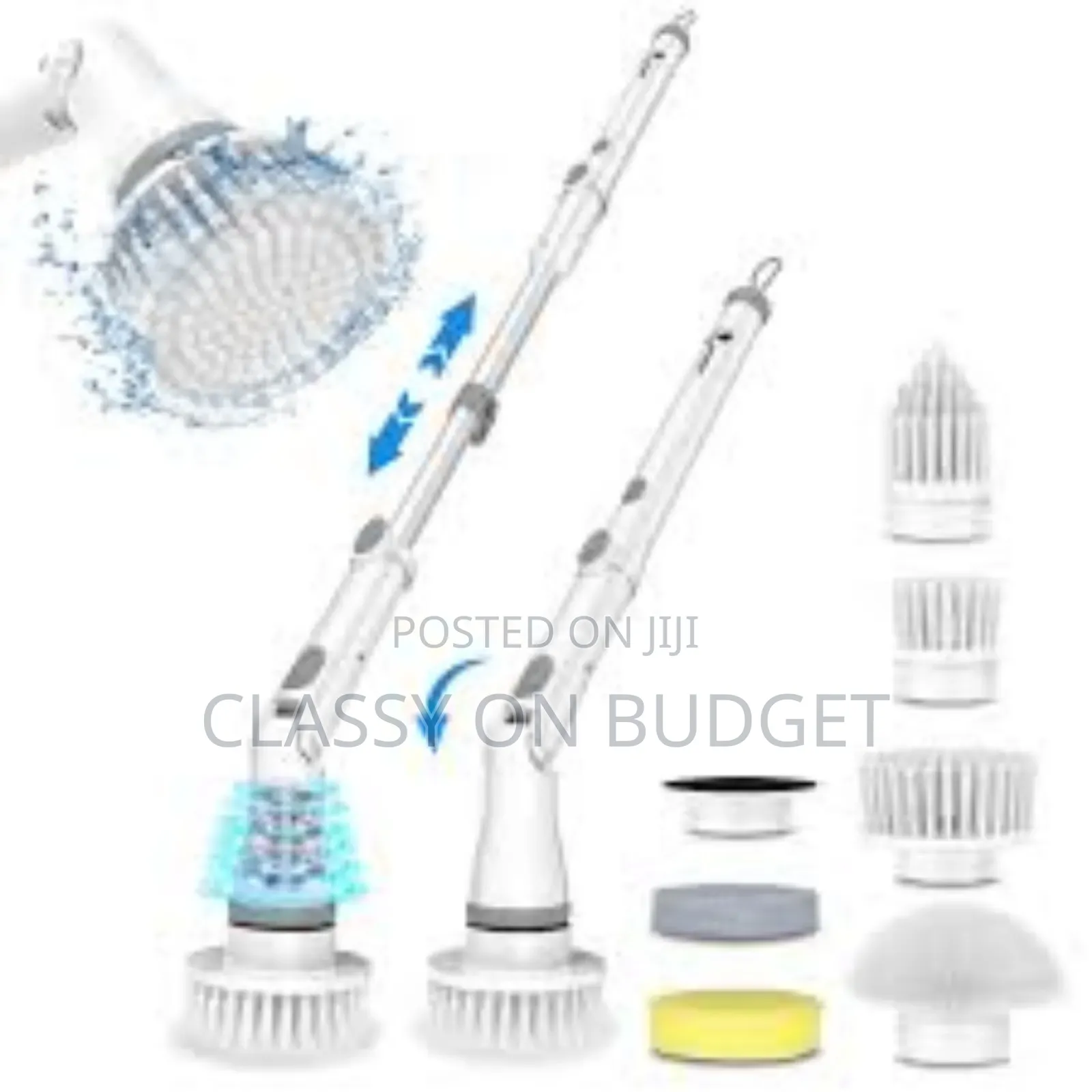 Electric Spin Scrubber With 6 Brushes