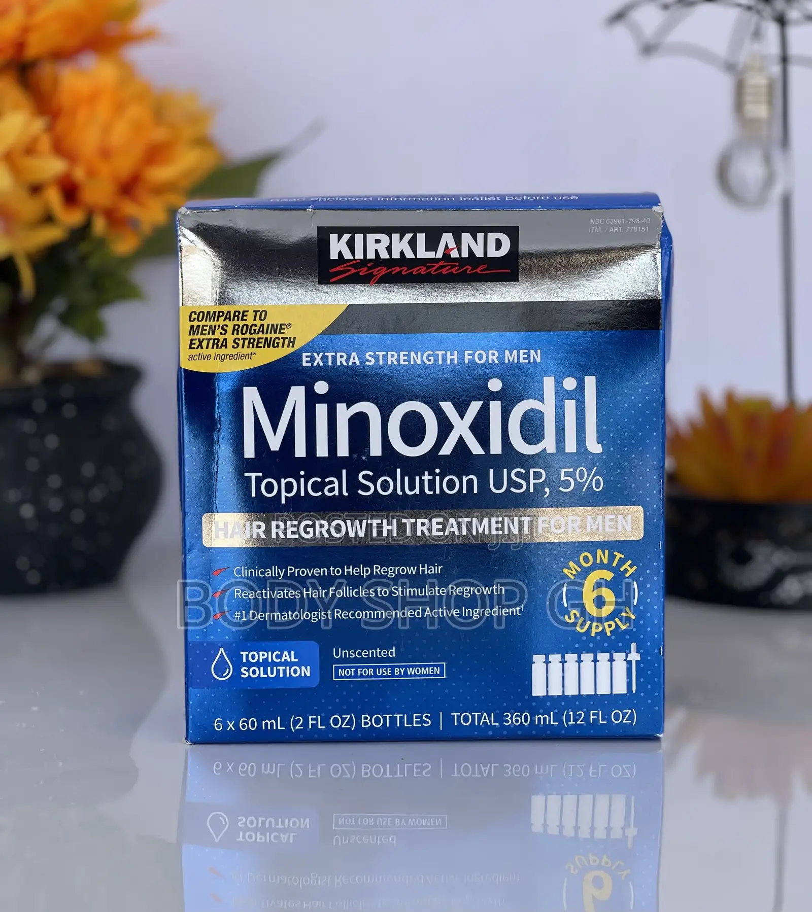 Full Pack Of Original Kirkland Minoxidil - Extra Strength