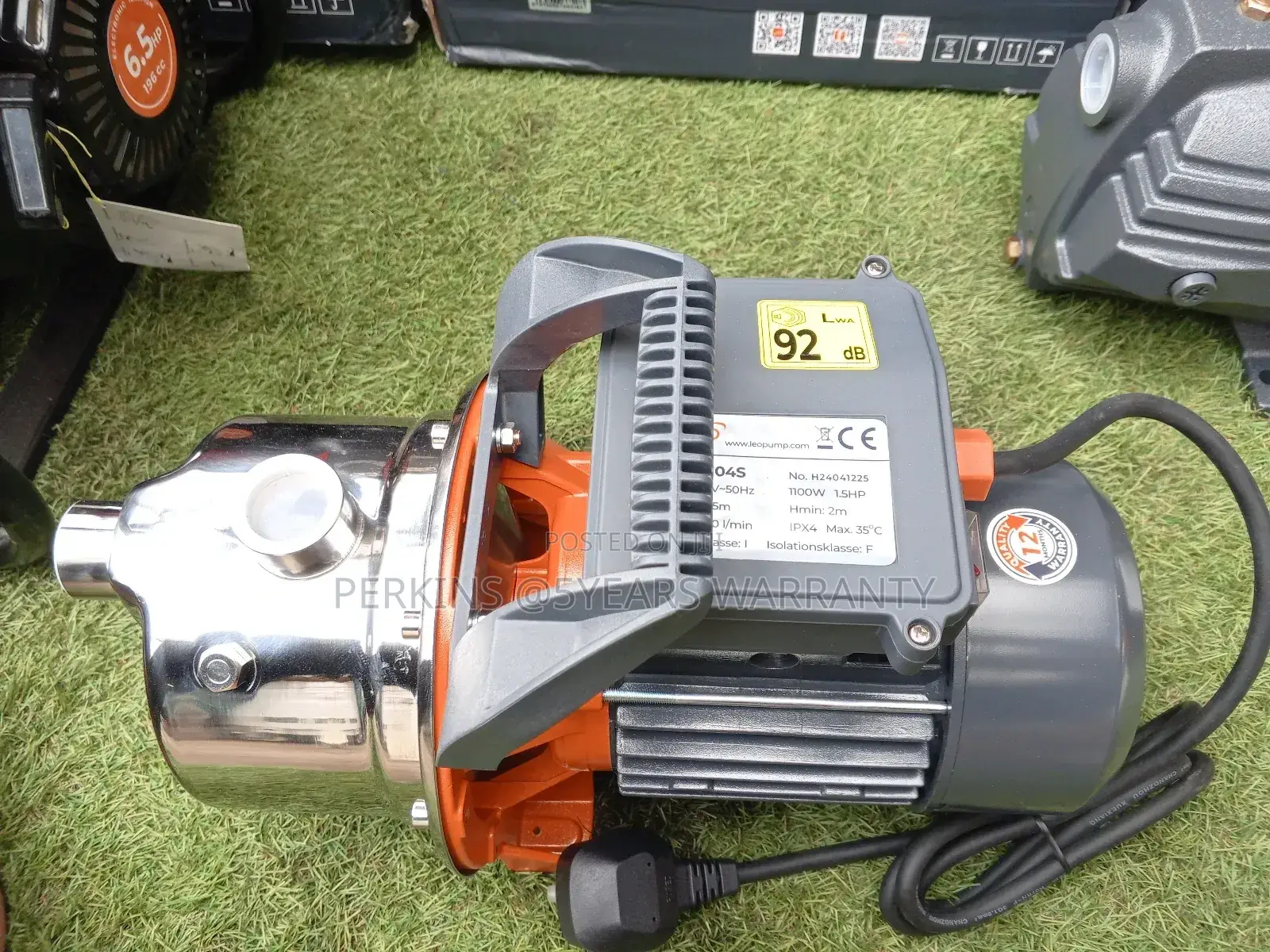 Jet Pump 1.5hp Leo Water Pump+Booster