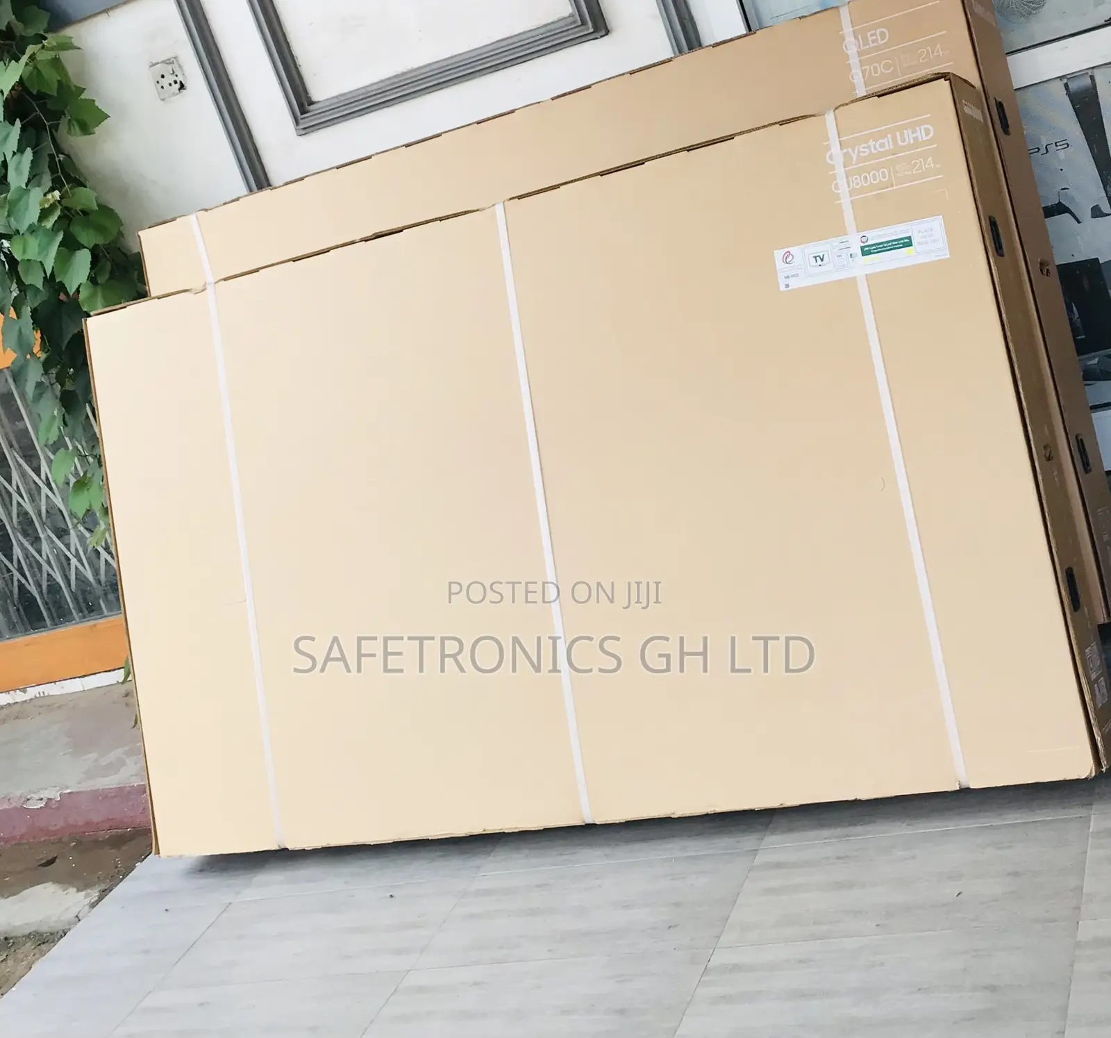 Authentic Samsung Uhd 75”Led Smart Cu70 Tv