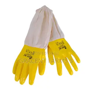 Photo - Pair of Nitrile Hand Gloves for Beekeeping