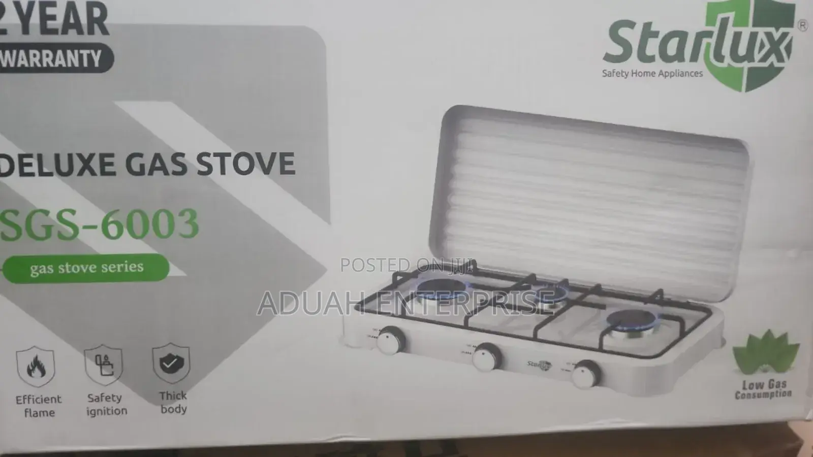 Starlux 3 In 1 Burner