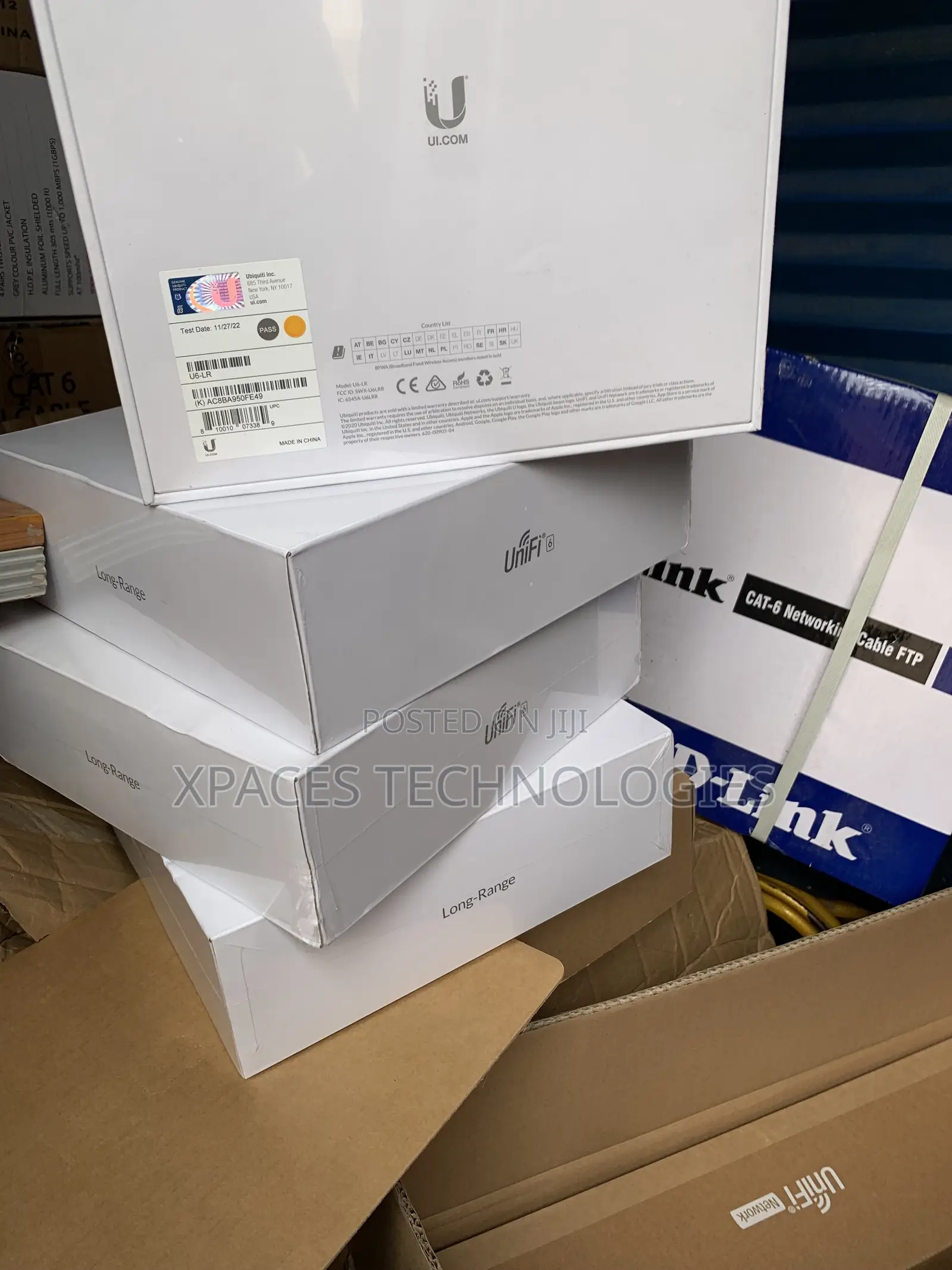 Ubiquiti Unifi U6 Long-Range Access Point (U6-Lr)