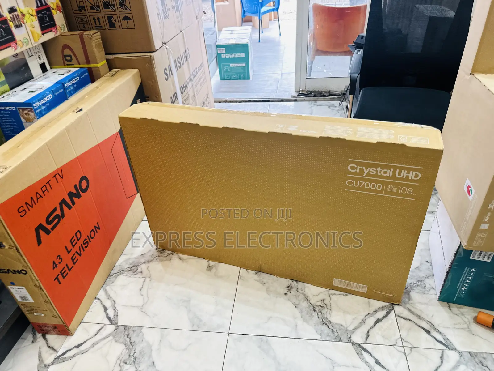 Pure Color UHD Smart Samsung 43”Cu7000