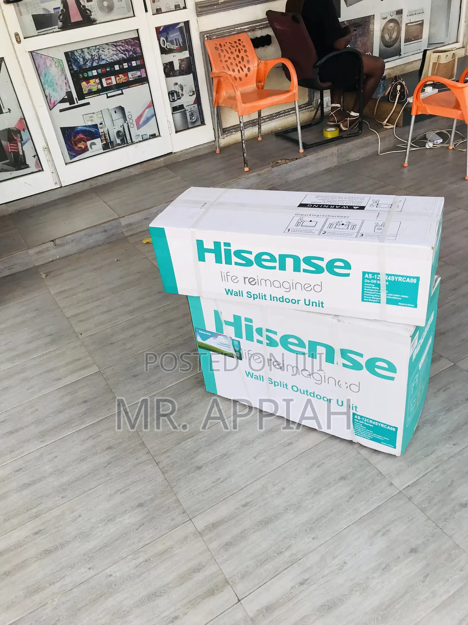 Shop Classic Hisense 1.5hp Split Non Inverter Ac(White).