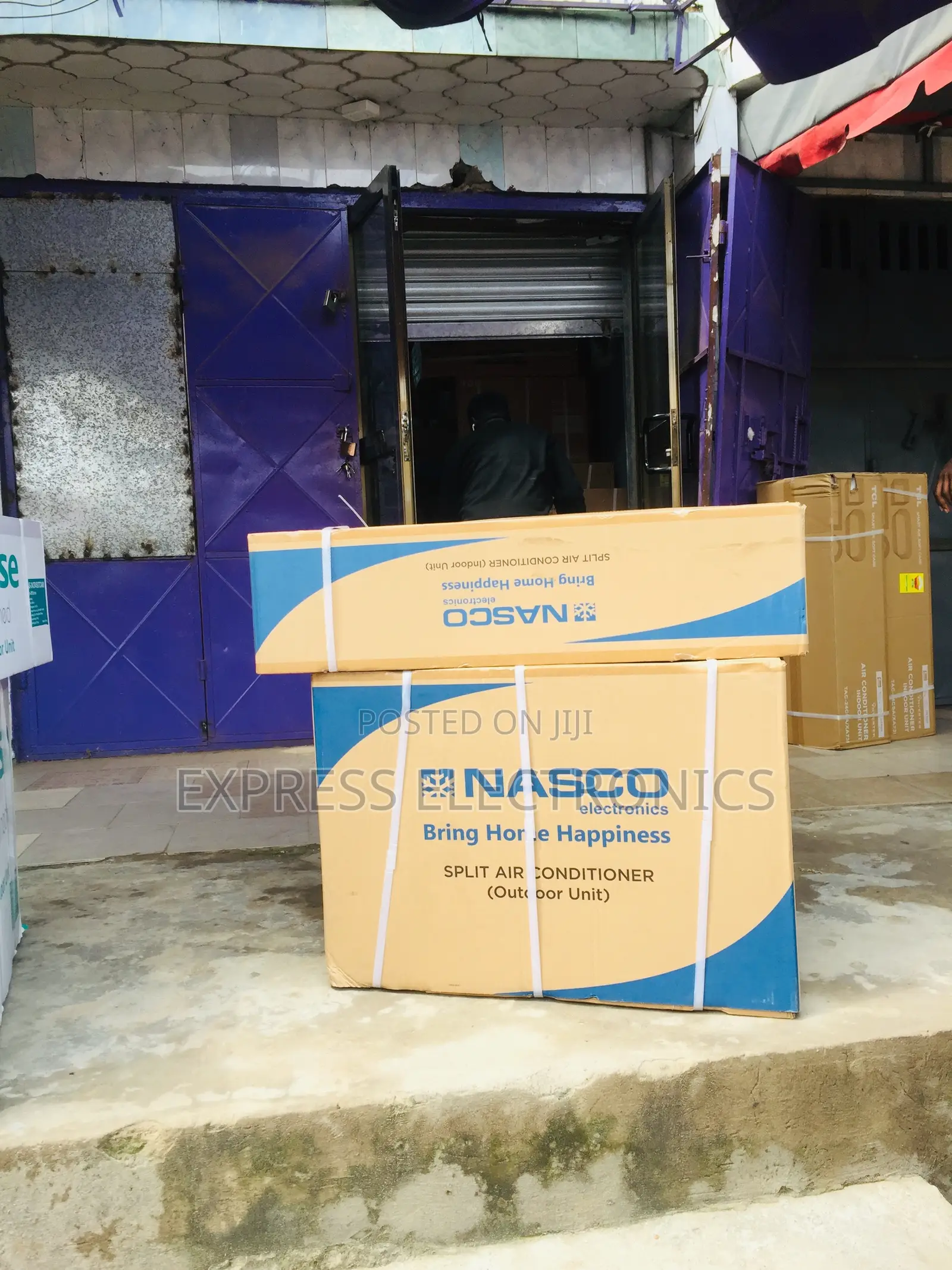 Nasco Air Conditioner Split R410 Gas White 1.5hp Better Air