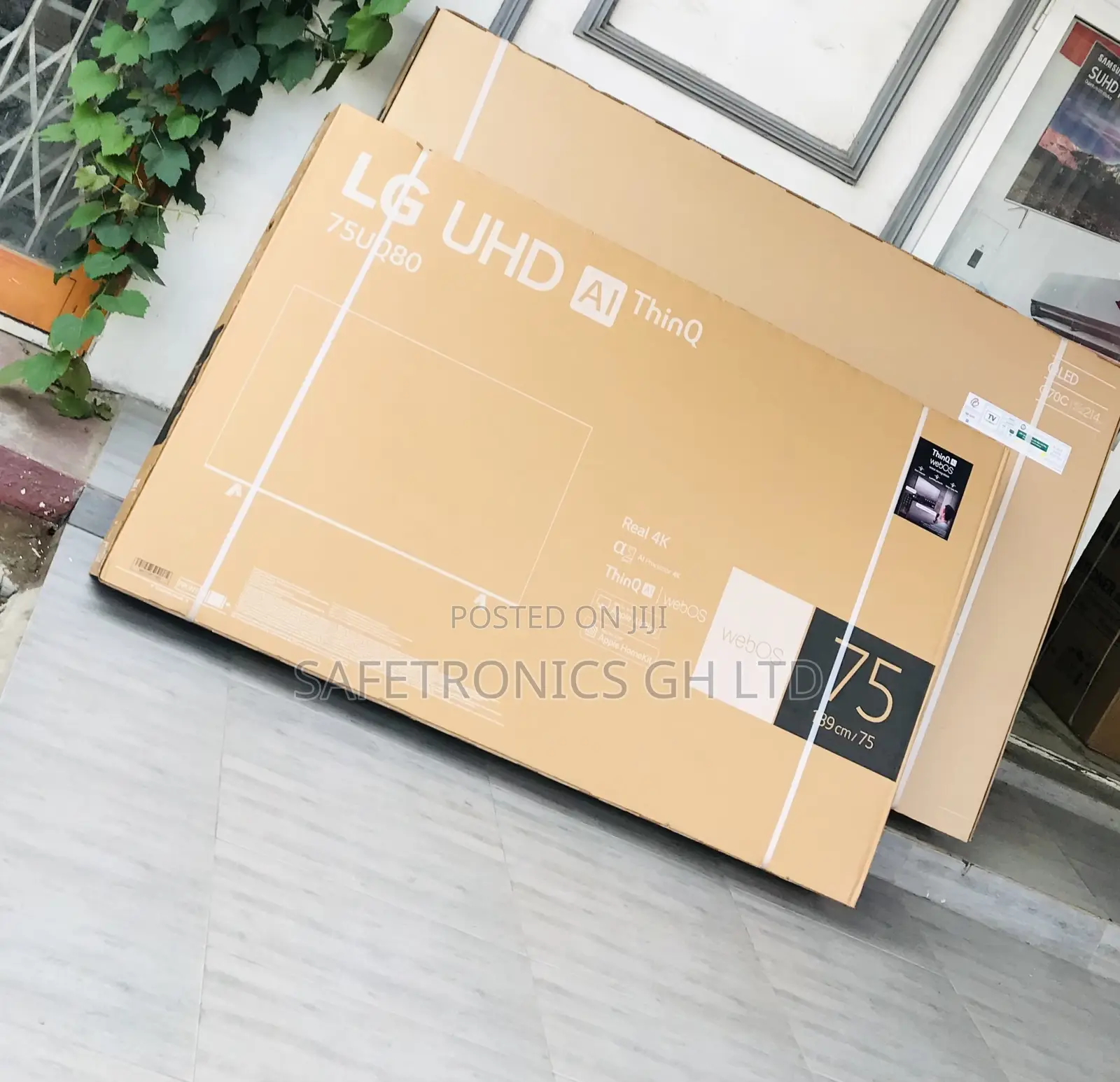 Original 75” Inch Smart Led Uhd Lg Ur78 Tv