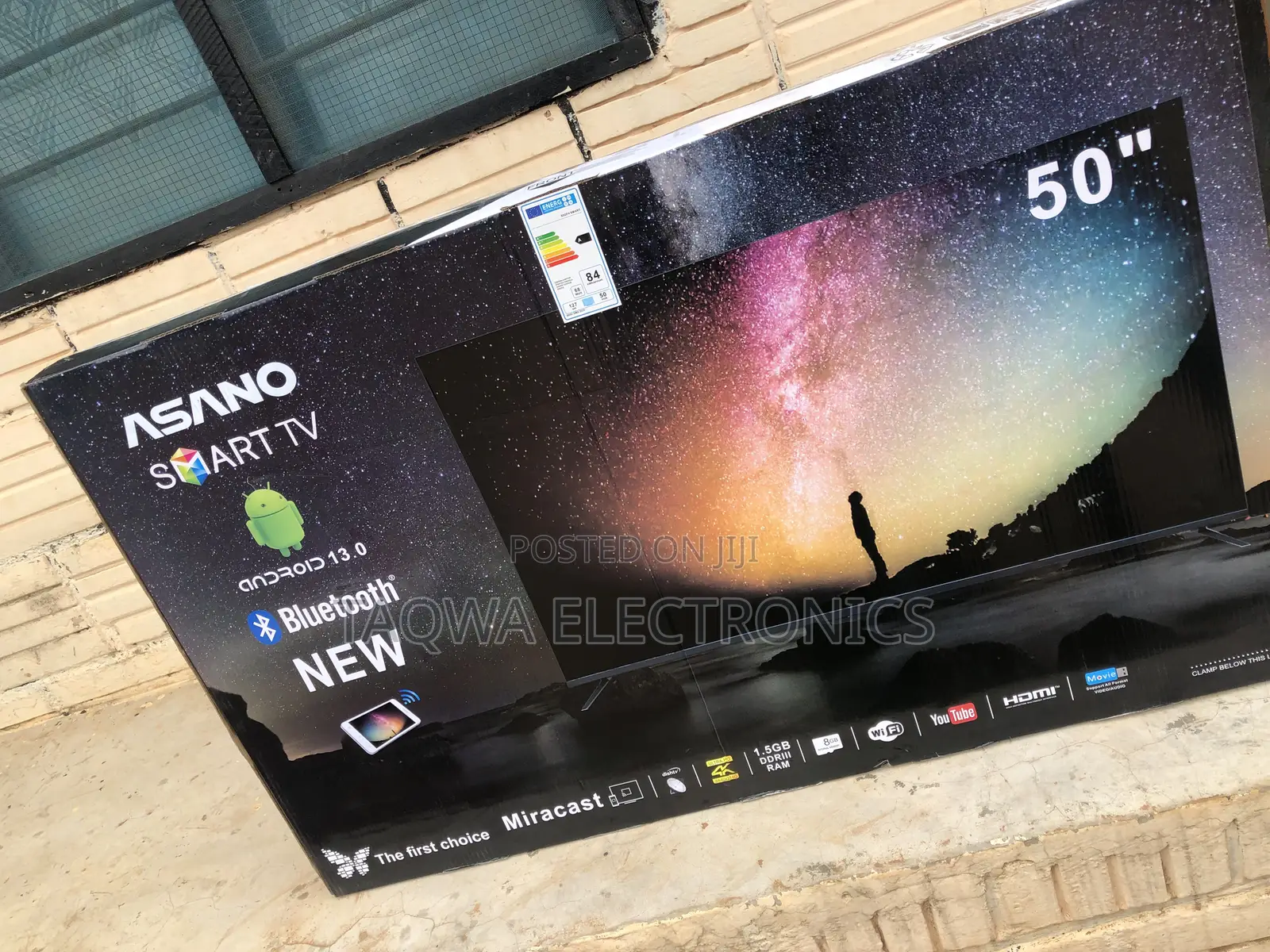 Asano 50inch //Smart Androide