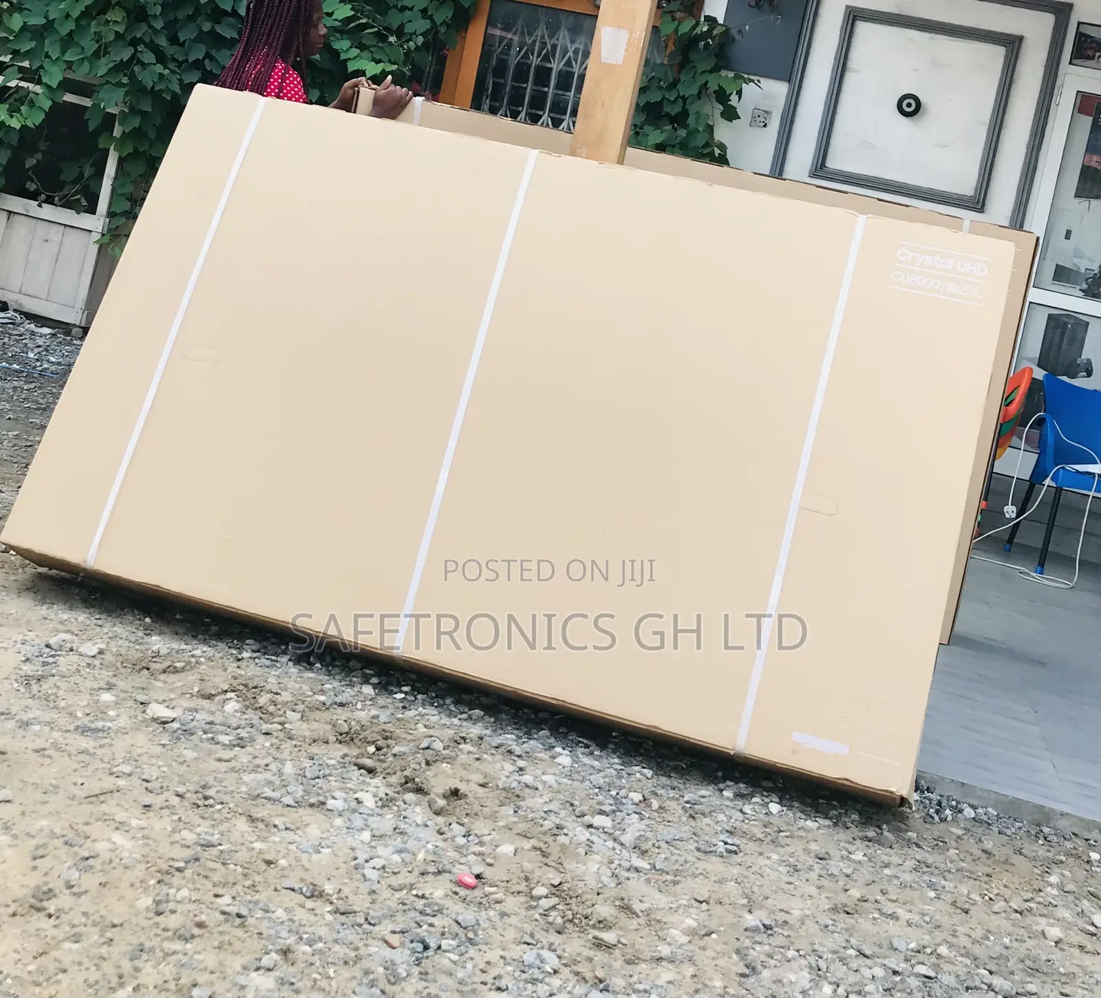 Original  85”Qled Samsung Smart Q60 UHD Crystal Tv 