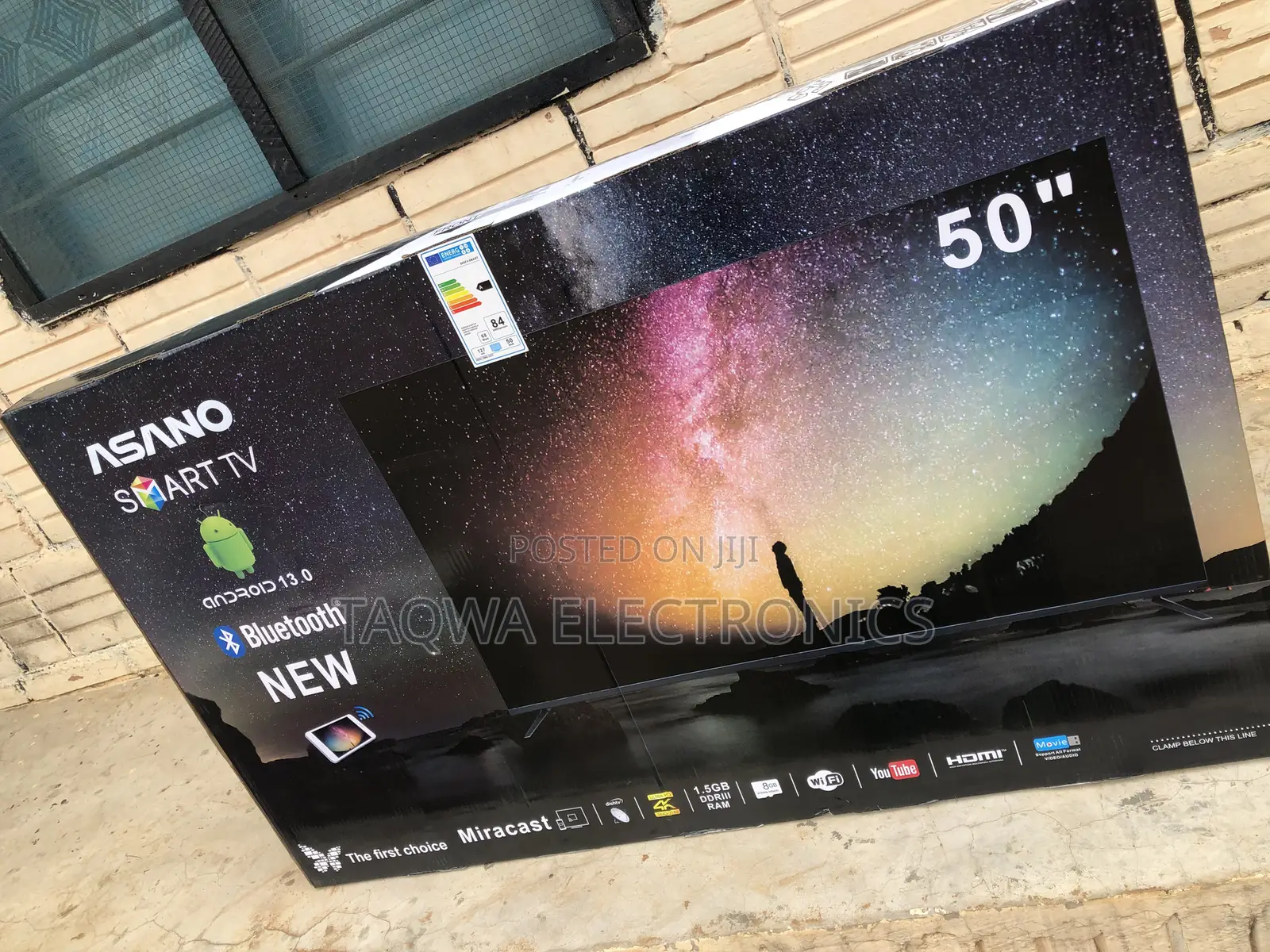 Android Version 13, Asano 50 Inch Smart