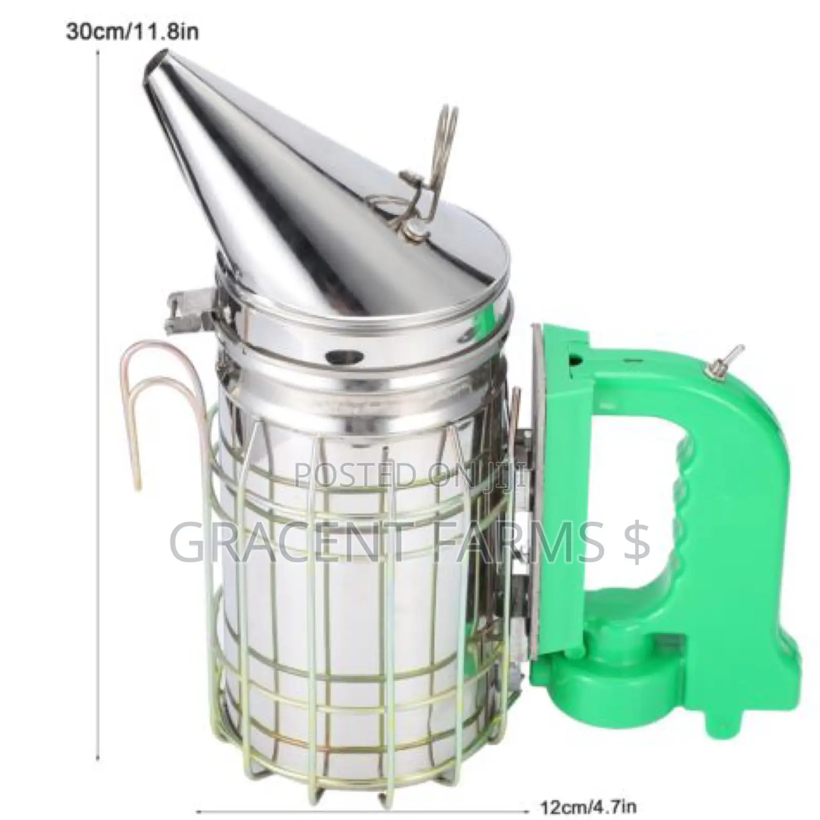 Battery Powered Turbo Chrome Smoker