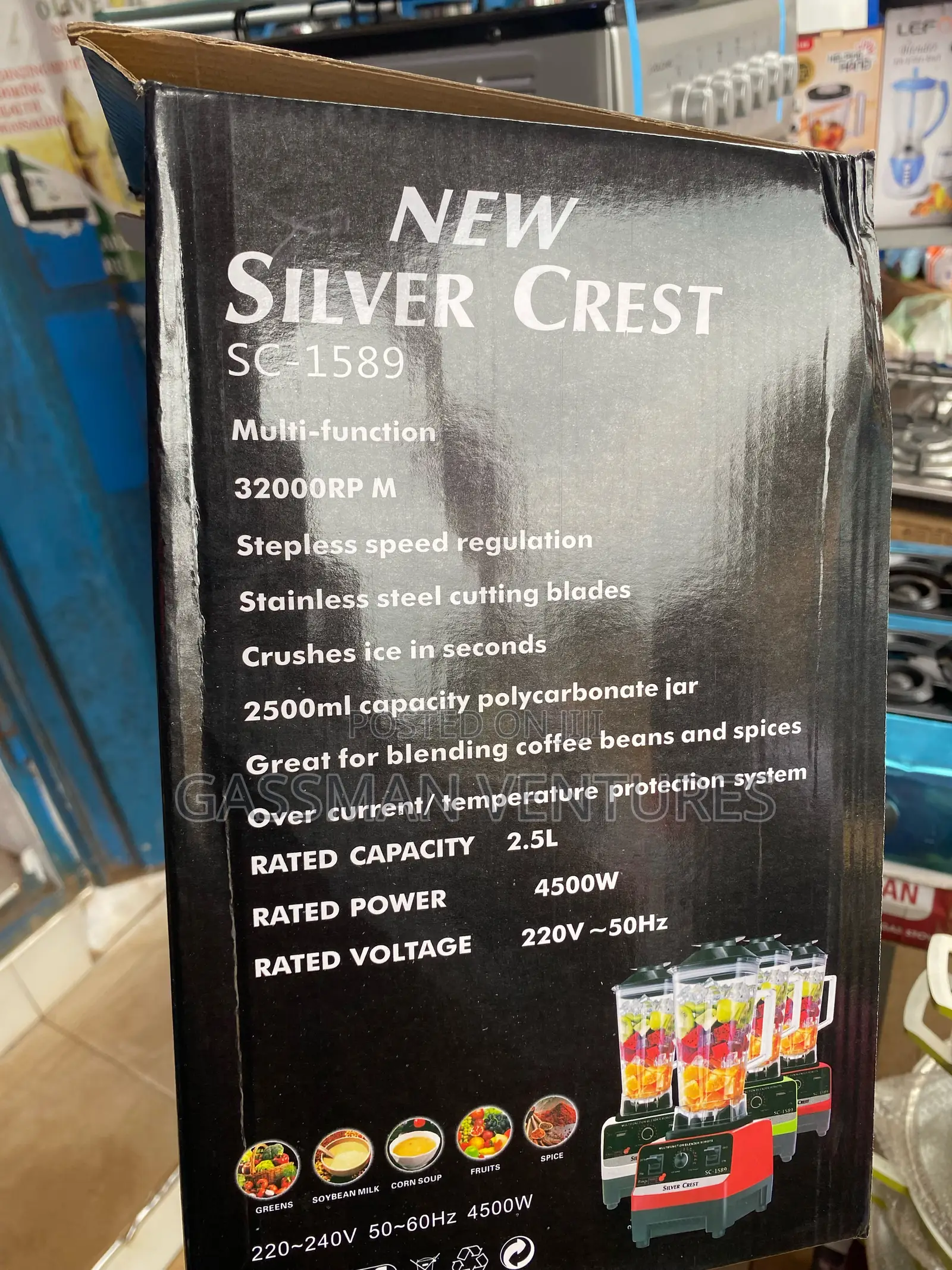 Silver Crest Commercial Blenders