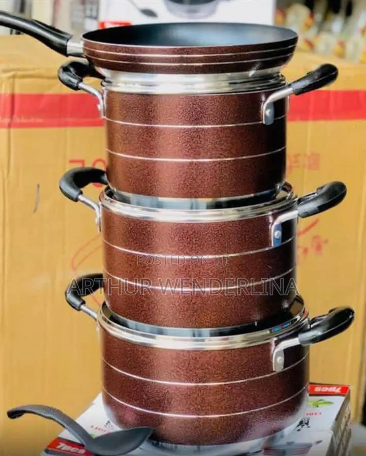 3 Set With Fry Pan Cooking Utensils