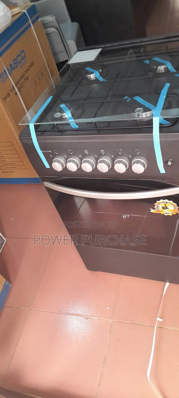 Strong-Willed Volcano 4 Burner and Oven
