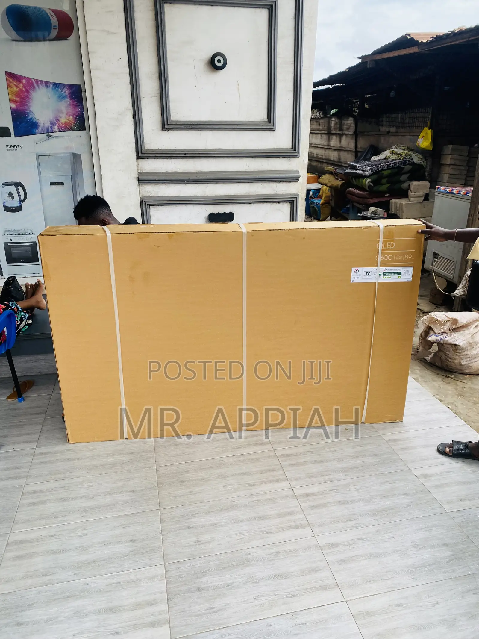 Authentic Samsung 75Q60 75” Qled Uhd Smart Television.
