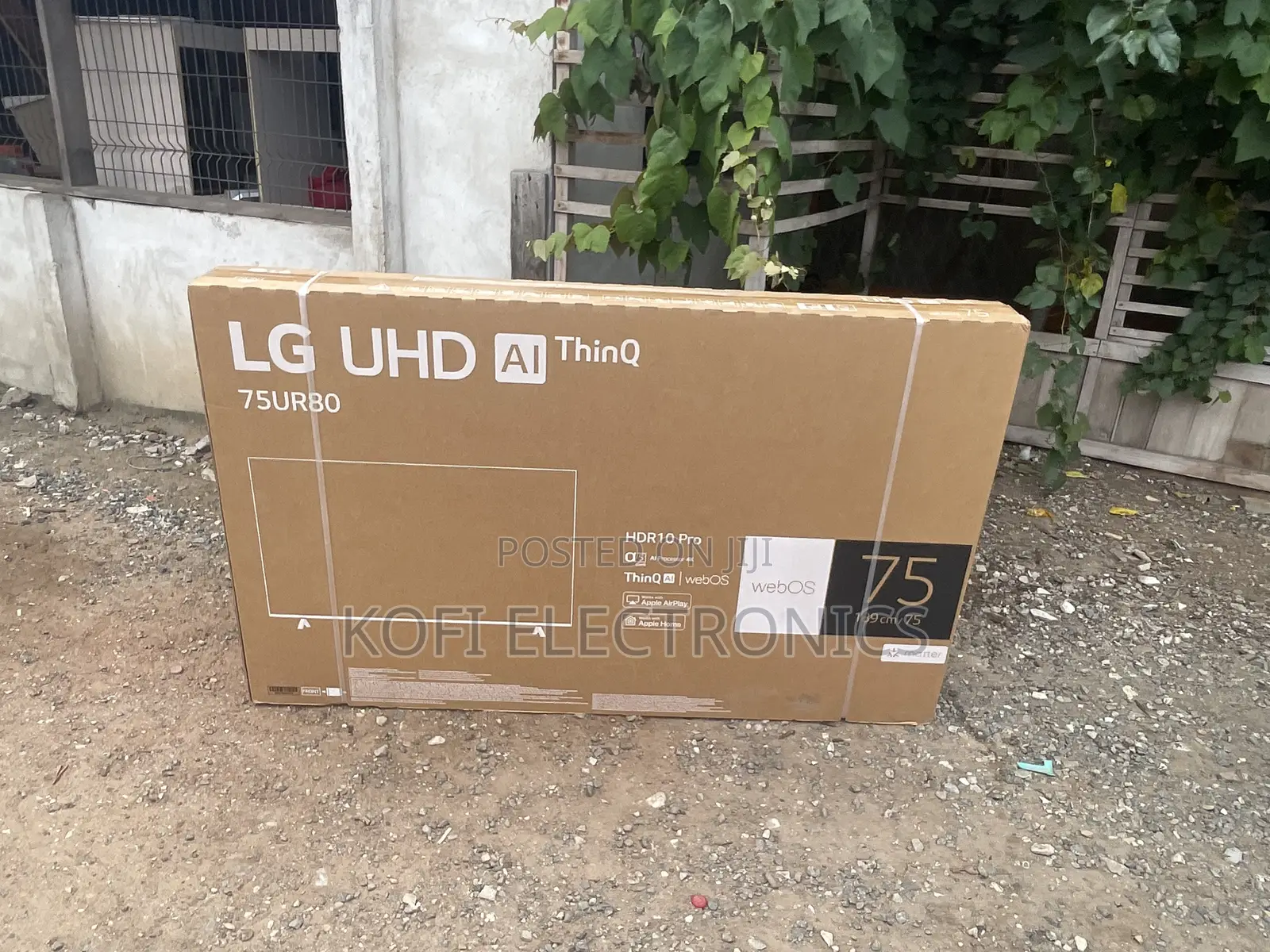 An Ai Sound LG 75ur78003lk Ultra HD LED Smart Tv, Webos