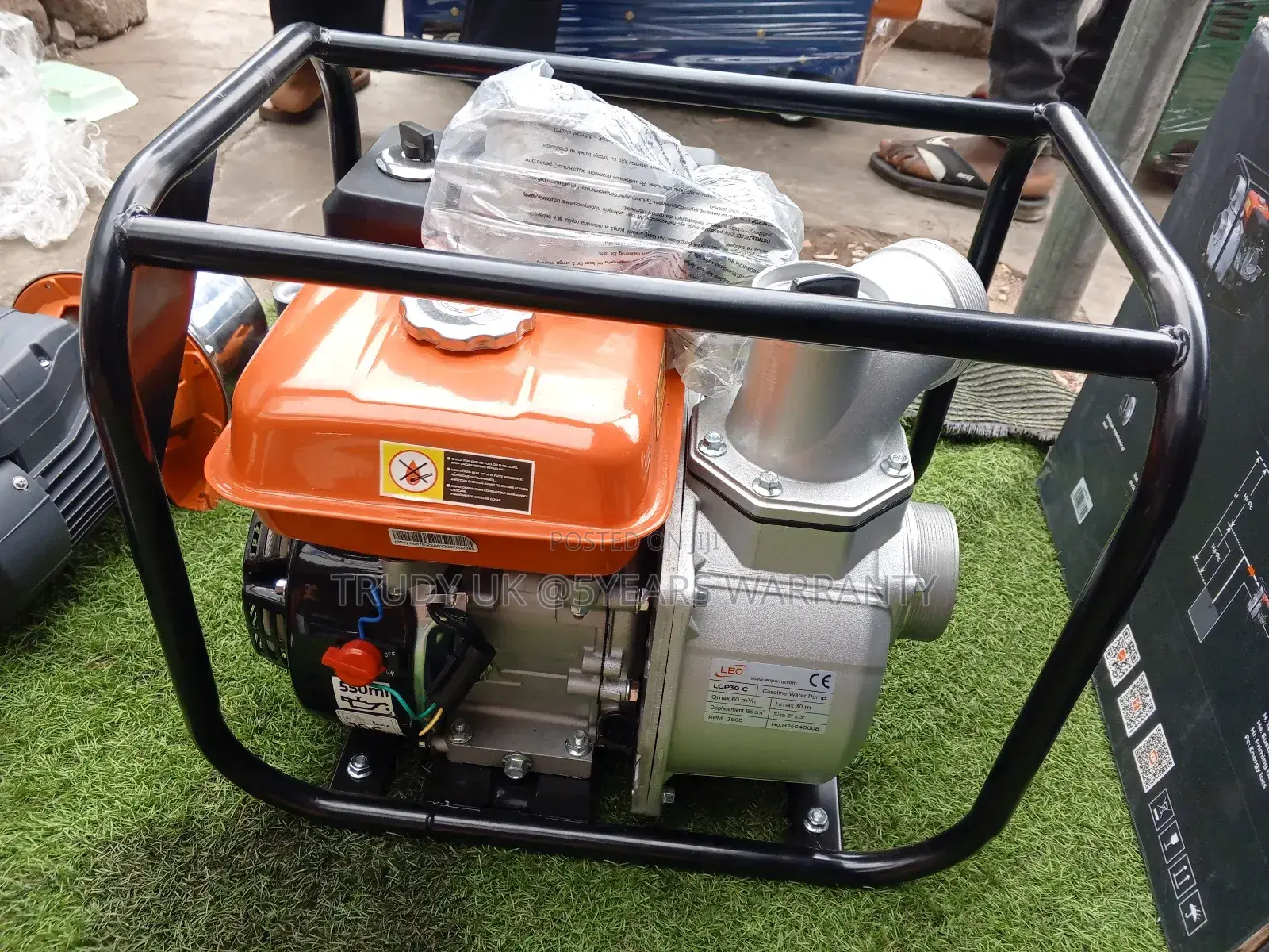 Leo Water Pump 3inches Pump 6.5hp