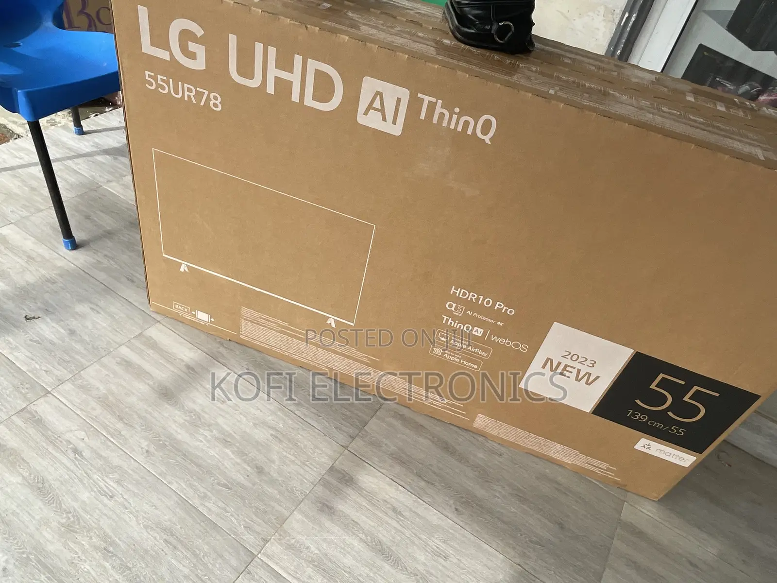 Full Web Browser LG UR78 Series 55-Inch UHD Smart LED TV